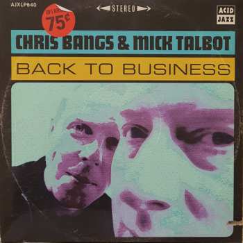 Album Chris Bangs: Back To Business