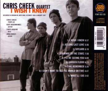 CD Chris Cheek Quartet: I Wish I Knew 362704