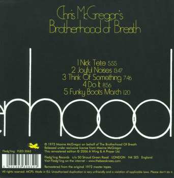 CD Chris McGregor's Brotherhood Of Breath: Brotherhood 399496