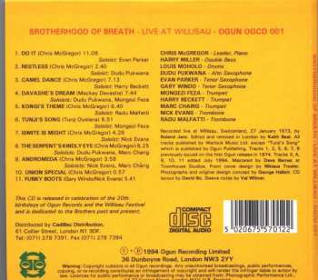CD Chris McGregor's Brotherhood Of Breath: Live At Willisau 483741