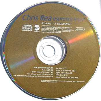 CD Chris Rea: Espresso Logic 513110