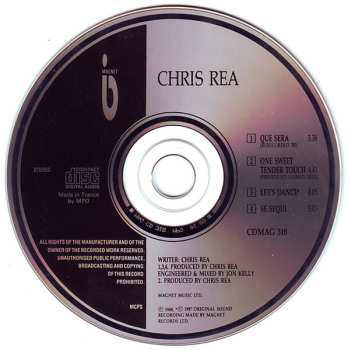 CD Chris Rea: Que Sera