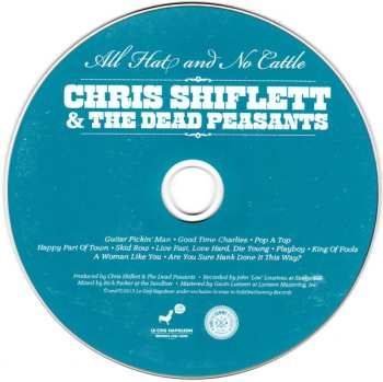 CD Chris Shiflett & The Dead Peasants: All Hat And No Cattle 522879