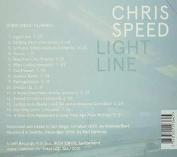 CD Chris Speed: Light Line 107483