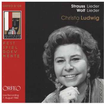 Album Christa Ludwig: Strauss Lieder - Wolf Lieder