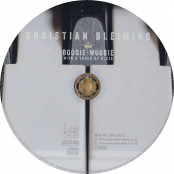 CD Christian Bleiming: Boogie - Woogie With A Touch Of Blues 112066