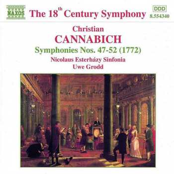 Album Christian Cannabich: Symphonies Nos. 47 - 52 (1772)