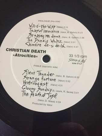 LP Christian Death: Atrocities LTD 252268