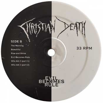 LP Christian Death: Evil Becomes Rule LTD 437804