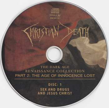 4CD Christian Death: The Dark Age Renaissance Collection Part 2: The Age Of Innocence Lost 476667