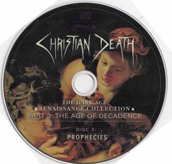 4CD Christian Death: The Dark Age Renaissance Collection Part 3: The Age Of Decadence 98108