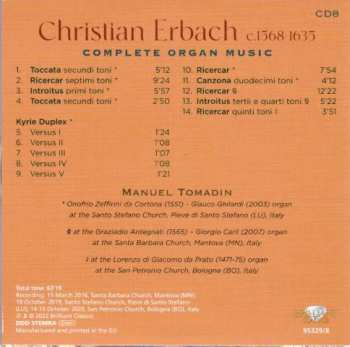 9CD/Box Set Christian Erbach: Complete Organ Music 528565