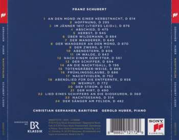 CD Christian Gerhaher: Nachtviolen: Schubert Lieder 352059