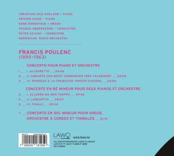 CD Christian Ihle Hadland: Poulenc Concertos 463972