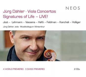 Jürg Dähler - Viola Concertos