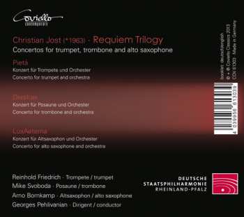 CD Christian Jost: Requiem Trilogy 323041