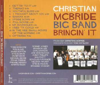 CD Christian McBride Big Band: Bringin' It 511049
