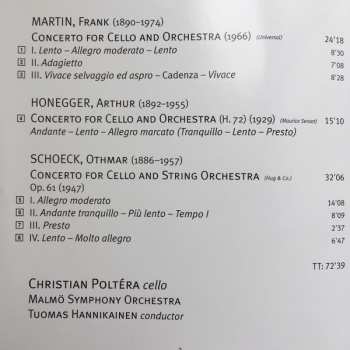 CD Christian Poltéra: Christian Poltéra Plays Martin, Honegger, Schoeck 176456