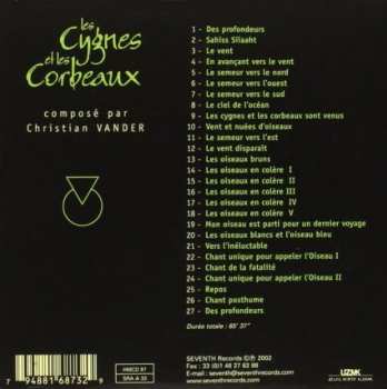 CD Christian Vander: Les Cygnes Et Les Corbeaux 195587