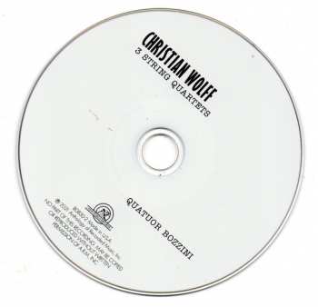 CD Christian Wolff: 3 String Quartets 283244
