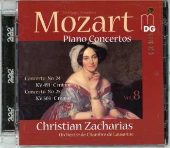 Album Christian Zacharias: Mozart Piano Concertos Vol 8