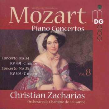 SACD Christian Zacharias: Mozart Piano Concertos Vol 8 528864