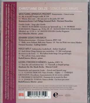 CD Christiane Oelze: Songs And Arias Bach Mozart Wolf Debussy 330579