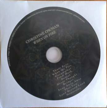 LP/CD Christine Owman: When On Fire 475079