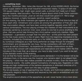 CD Mats Gustafsson: TR!O