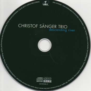 CD Christof Sänger Trio: Descending River 524288