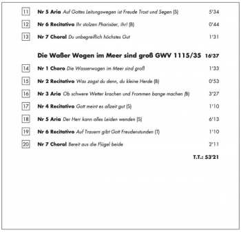 2CD Christoph Graupner: Gott Der Herr Is Sonne Und Schild: Epiphanias-Kantaten 118348