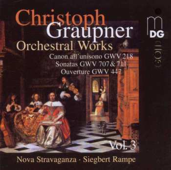 Album Christoph Graupner: Orchesterwerke Vol.3