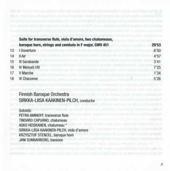CD Christoph Graupner: Orchestral Suites 122393
