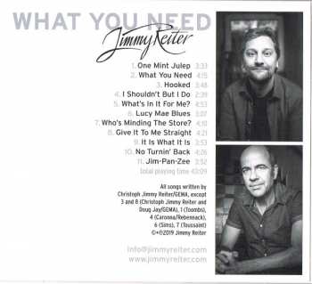 CD Christoph "Jimmy" Reiter: What You Need 182872