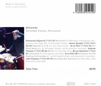 CD Christoph Sietzen: Attraction 346081