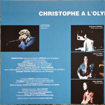 2LP Christophe: Olympia 432719