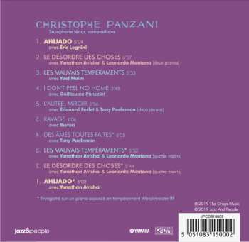 CD Christophe Panzani: Les Mauvais Tempéraments 363689