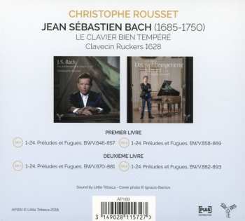 4CD Christophe Rousset: Le Clavier Bien Tempéré, Livres I & II 227813