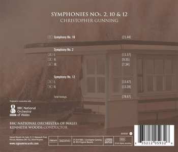 CD Christopher Gunning: Symphonies Nos. 2, 10 & 12 320273
