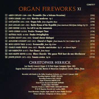 CD Christopher Herrick: Organ Fireworks XI 307962