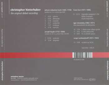 CD Christopher Hinterhuber: The Original Debut Recording 336134