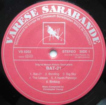 LP Christopher Young: Bat 21 (Original Motion Picture Soundtrack)