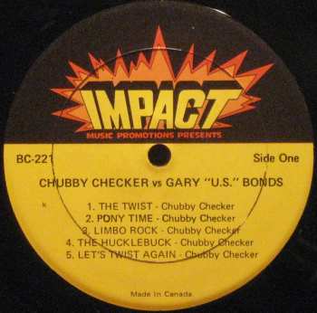 LP Chubby Checker: Chubby Checker Vs Gary U.S. Bonds 467887