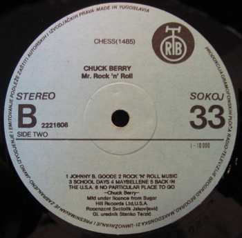 LP Chuck Berry: Mr. Rock 'n' Roll 66119