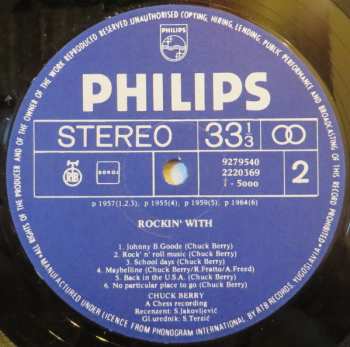 LP Chuck Berry: Rockin' With Chuck Berry 42479