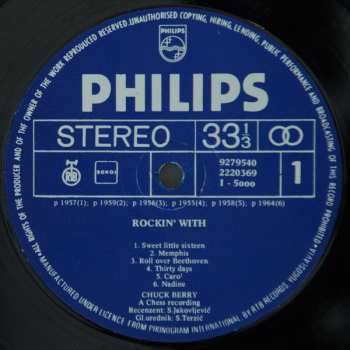 LP Chuck Berry: Rockin' With Chuck Berry