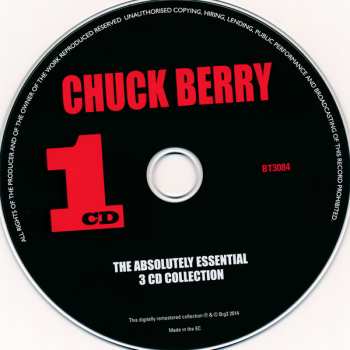 3CD Chuck Berry: The Absolutely Essential 3 CD Collection 91349
