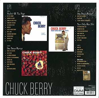 2CD Chuck Berry: Three Original Albums + Bonus Tracks: Rockin' at the Hops / One Dozen Berrys / New Juke Box Hits 30918