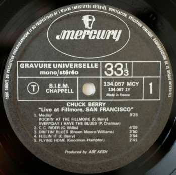 LP Chuck Berry: Live At Fillmore, San Francisco 504071