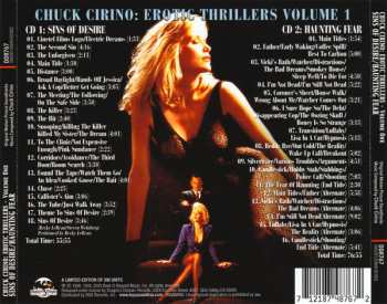 2CD Chuck Cirino: Erotic Thrillers Volume One: Sins of Desire / Haunting Fear 524866